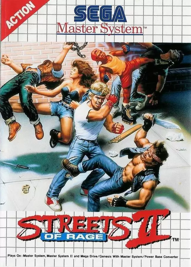 Jeux SEGA Master System - Streets of Rage 2