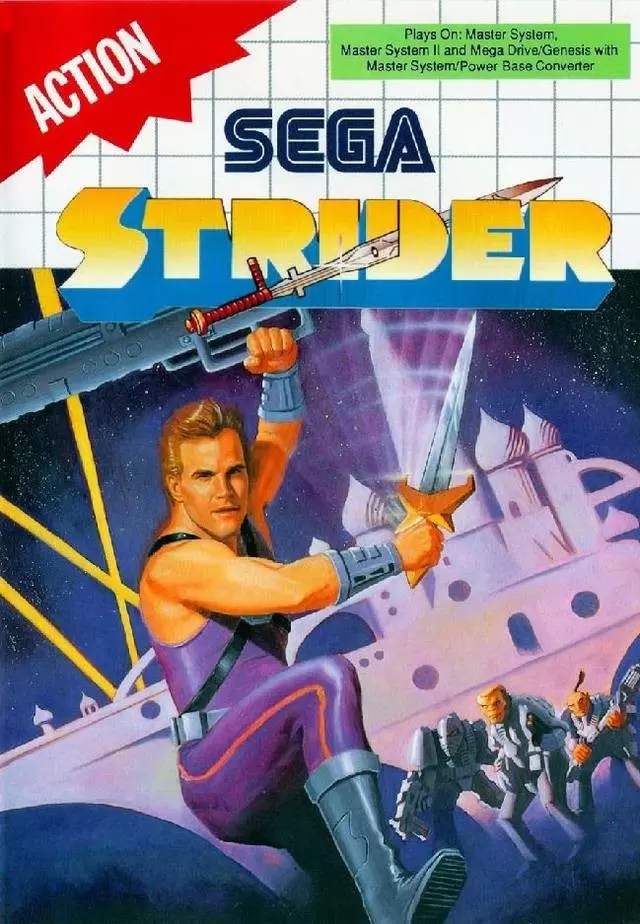 SEGA Master System Games - Strider