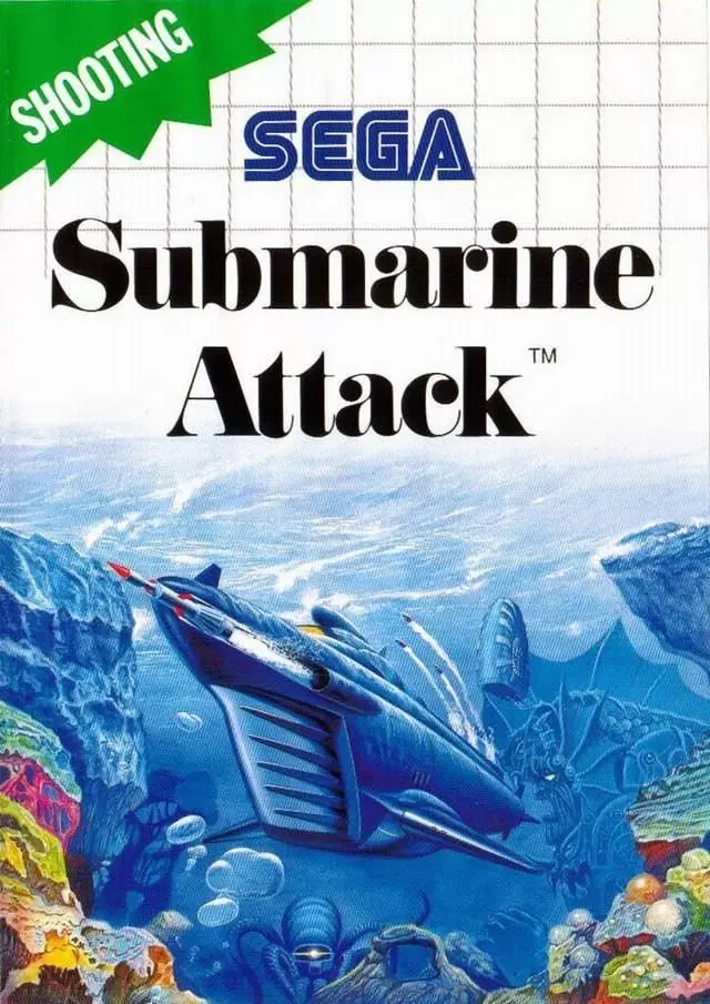 Jeux SEGA Master System - Submarine Attack