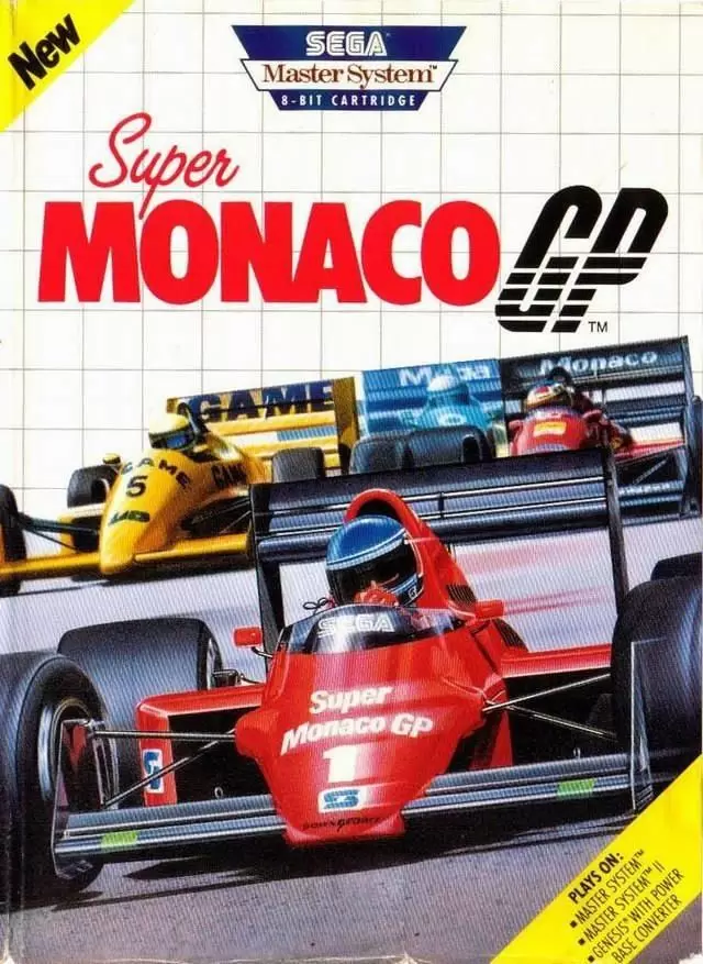 SEGA Master System Games - Super Monaco GP