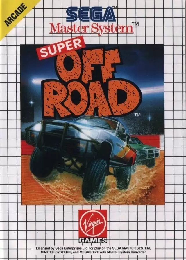 Jeux SEGA Master System - Super Off Road