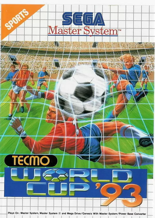 SEGA Master System Games - Tecmo World Cup \'93