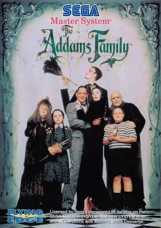 SEGA Master System Games - The Addams Family