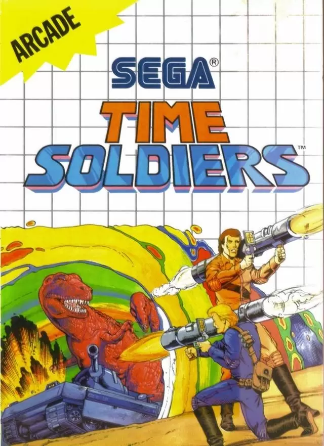 USA - American Master System Games - Time Soldiers