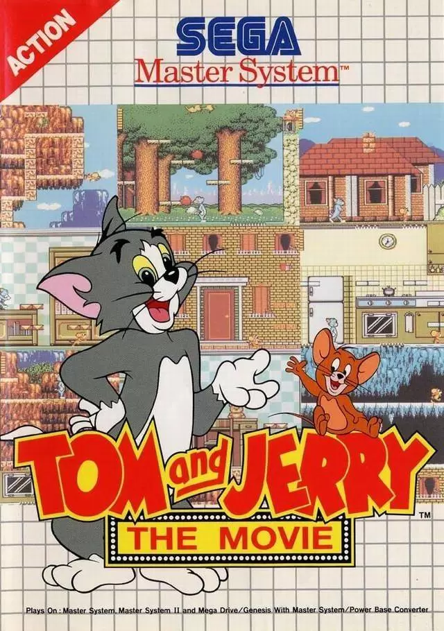 Jeux SEGA Master System - Tom and Jerry: The Movie