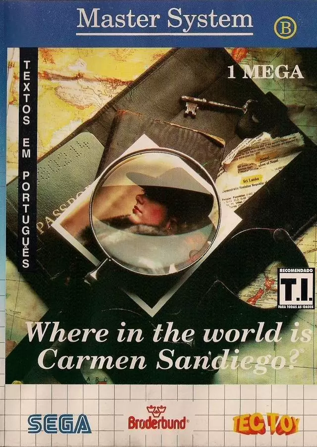 Jeux SEGA Master System - Where in the World is Carmen Sandiego?
