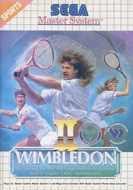 Jeux SEGA Master System - Wimbledon II