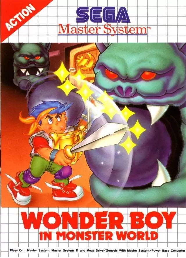 Jeux SEGA Master System - Wonder Boy in Monster World