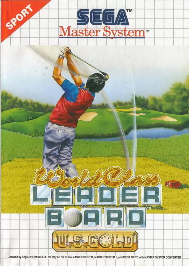 Jeux SEGA Master System - World Class Leaderboard Golf