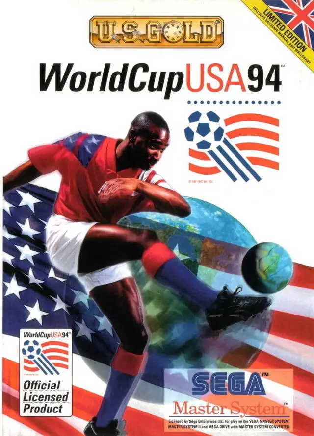Jeux SEGA Master System - World Cup USA 94