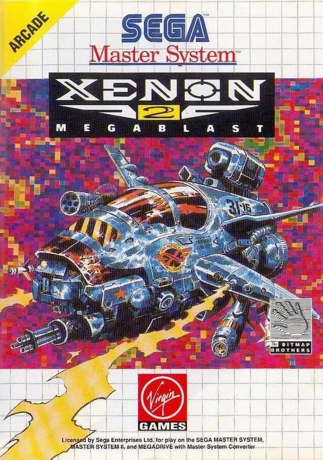 Jeux SEGA Master System - Xenon 2: Megablast
