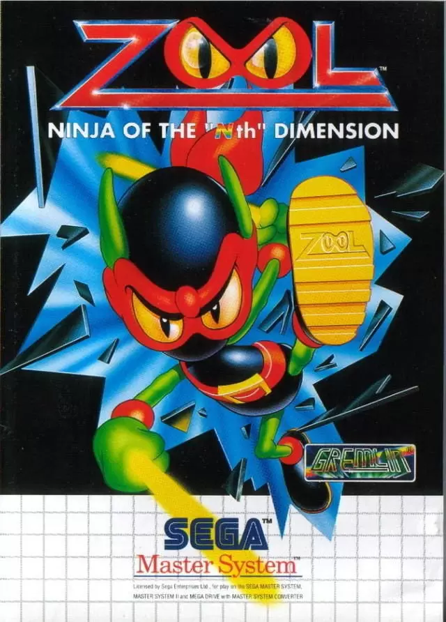 SEGA Master System Games - Zool: Ninja of the \