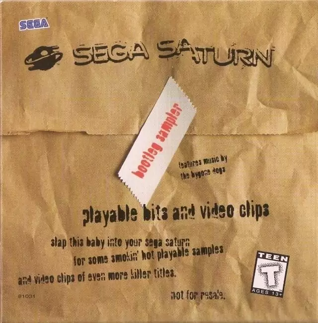 Jeux SEGA Saturn - Bootleg Sampler