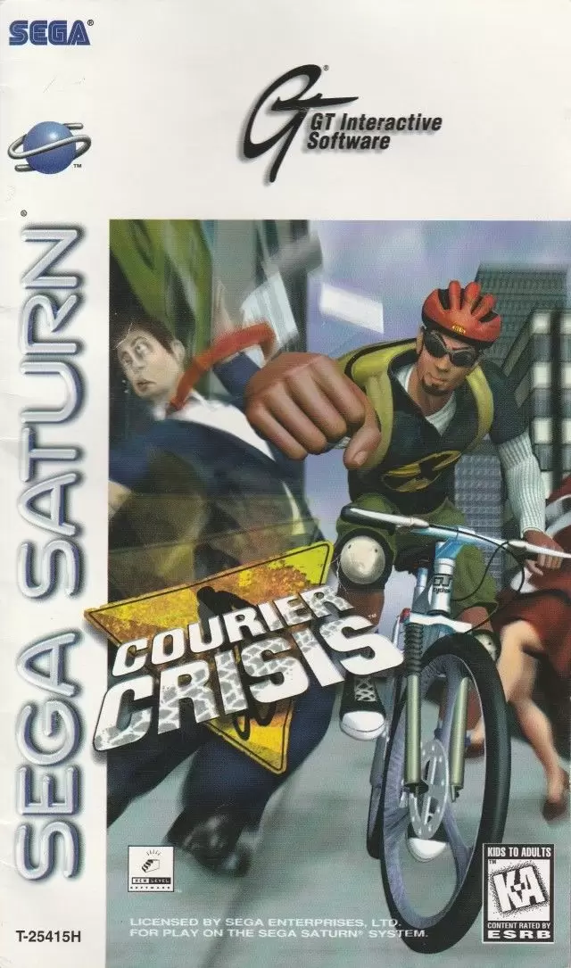 SEGA Saturn Games - Courier Crisis