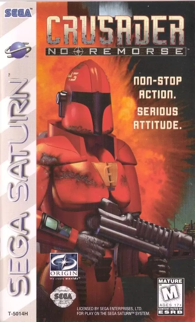 SEGA Saturn Games - Crusader: No Remorse