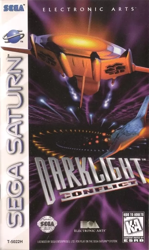 SEGA Saturn Games - Darklight Conflict