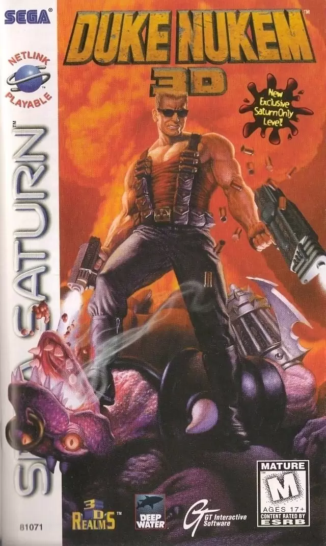 SEGA Saturn Games - Duke Nukem 3D