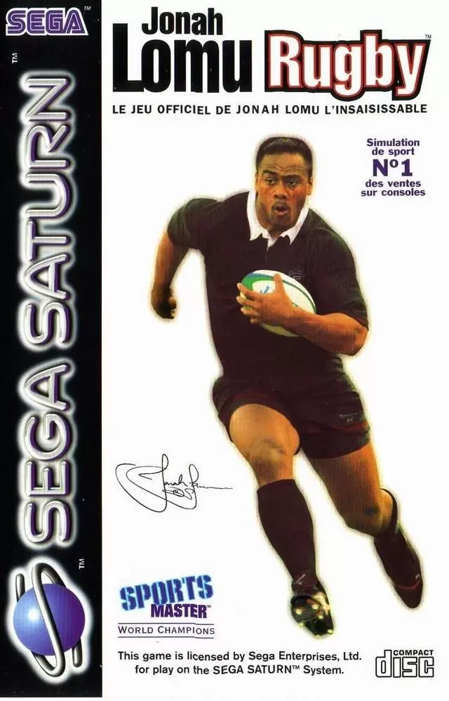 Jeux SEGA Saturn - Jonah Lomu Rugby