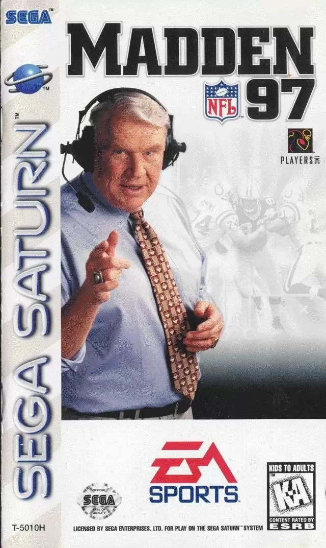 SEGA Saturn Games - Madden NFL 97