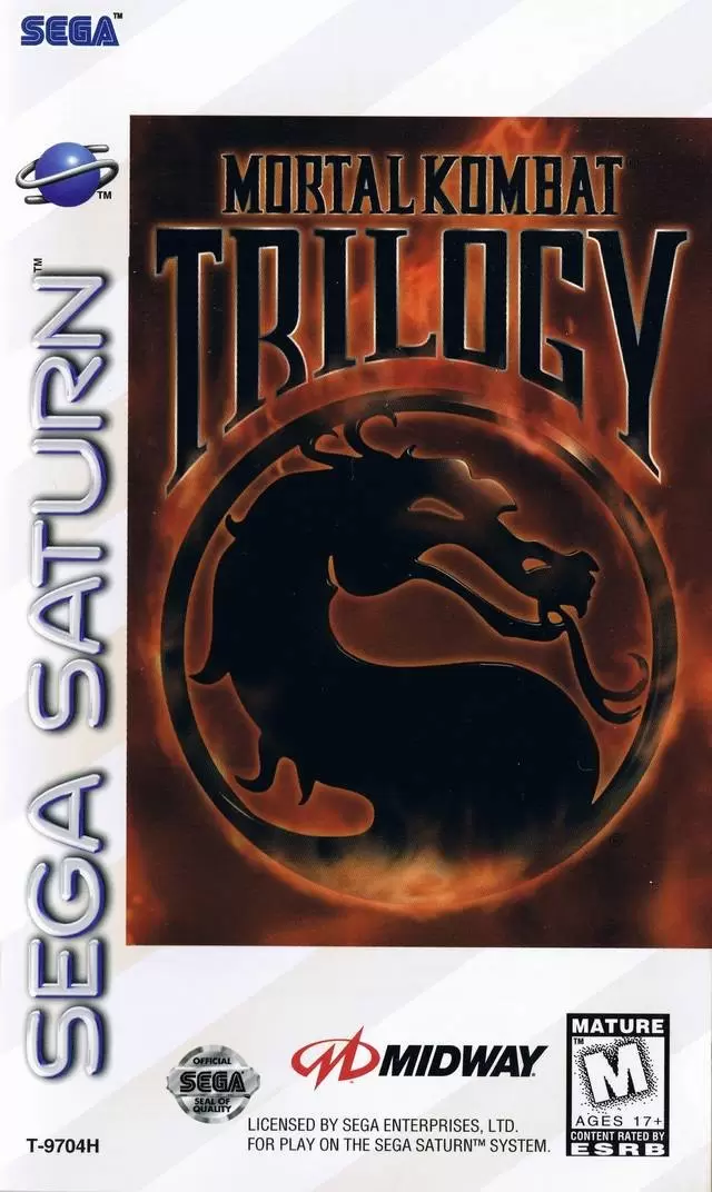 Jeux SEGA Saturn - Mortal Kombat Trilogy
