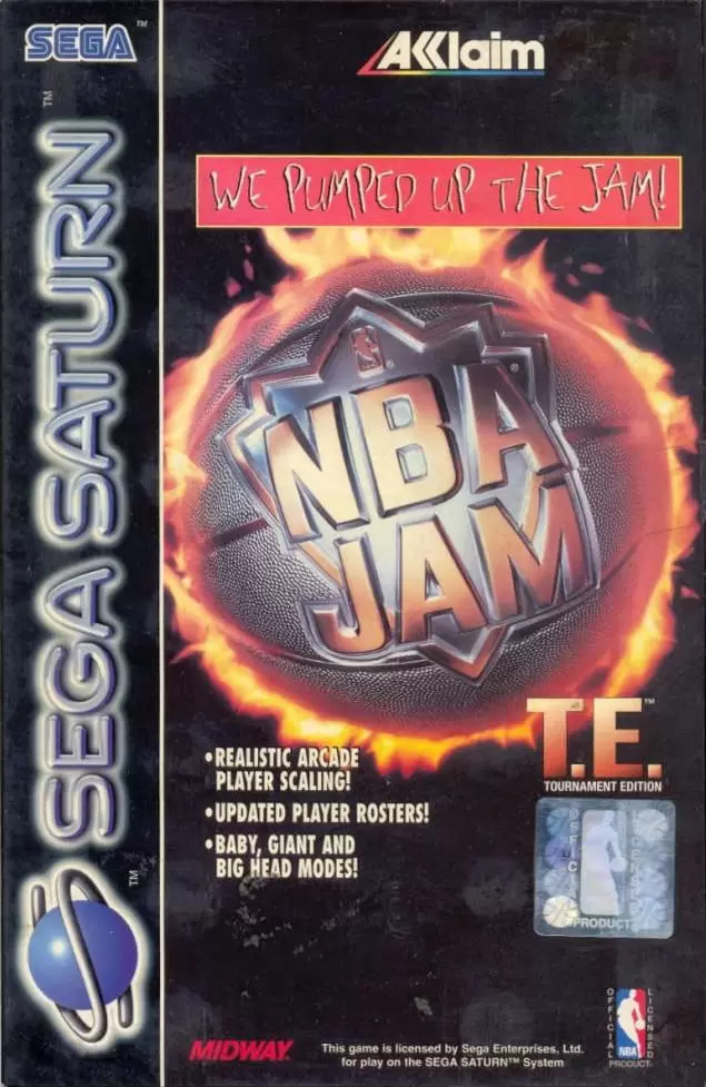 SEGA Saturn Games - NBA Jam Tournament Edition