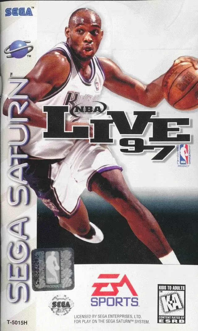 Jeux SEGA Saturn - NBA Live 97