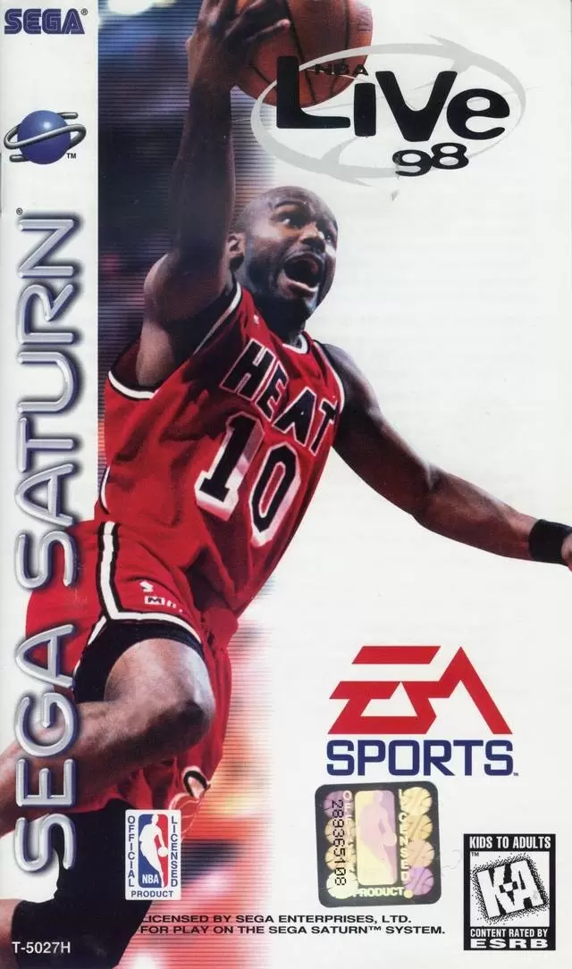Jeux SEGA Saturn - NBA Live 98
