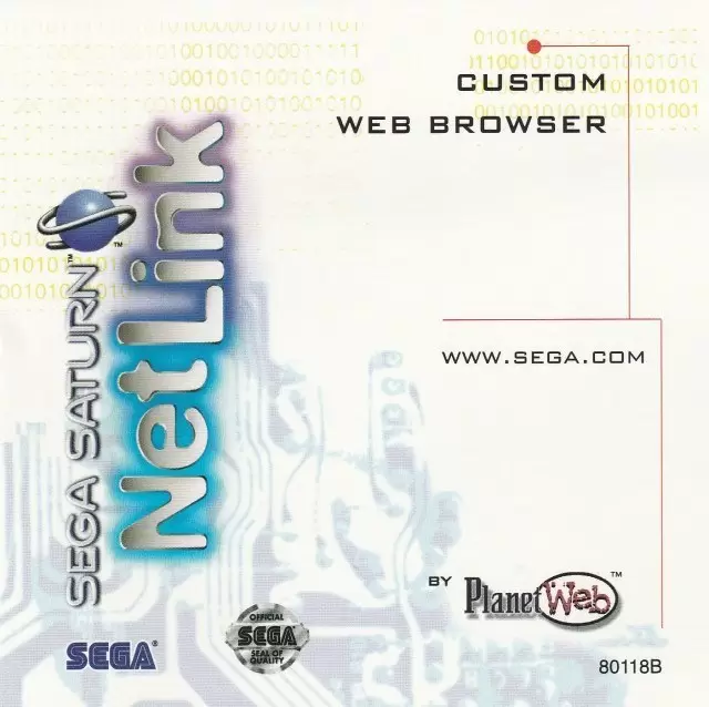 SEGA Saturn Games - Net Link Custom Web Browser