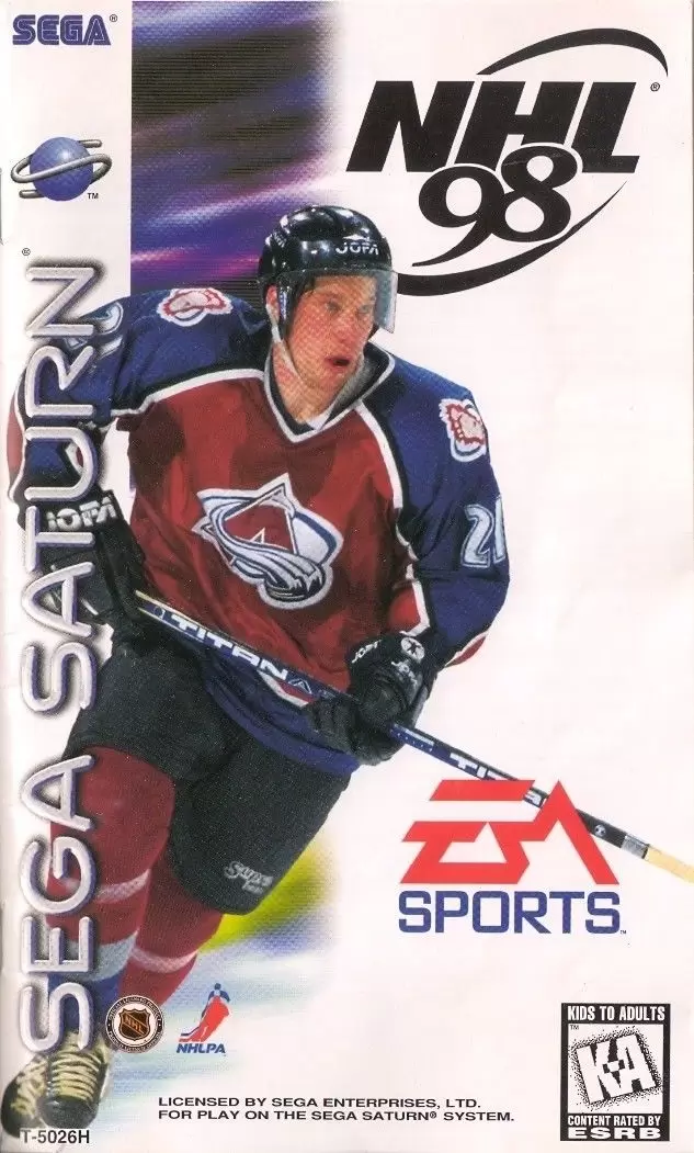 Jeux SEGA Saturn - NHL 98