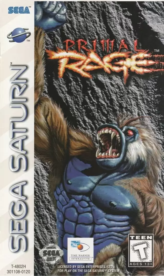 SEGA Saturn Games - Primal Rage