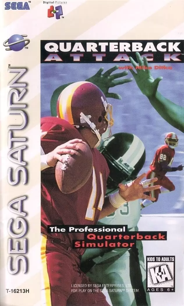 SEGA Saturn Games - Quarterback Attack with Mike Ditka