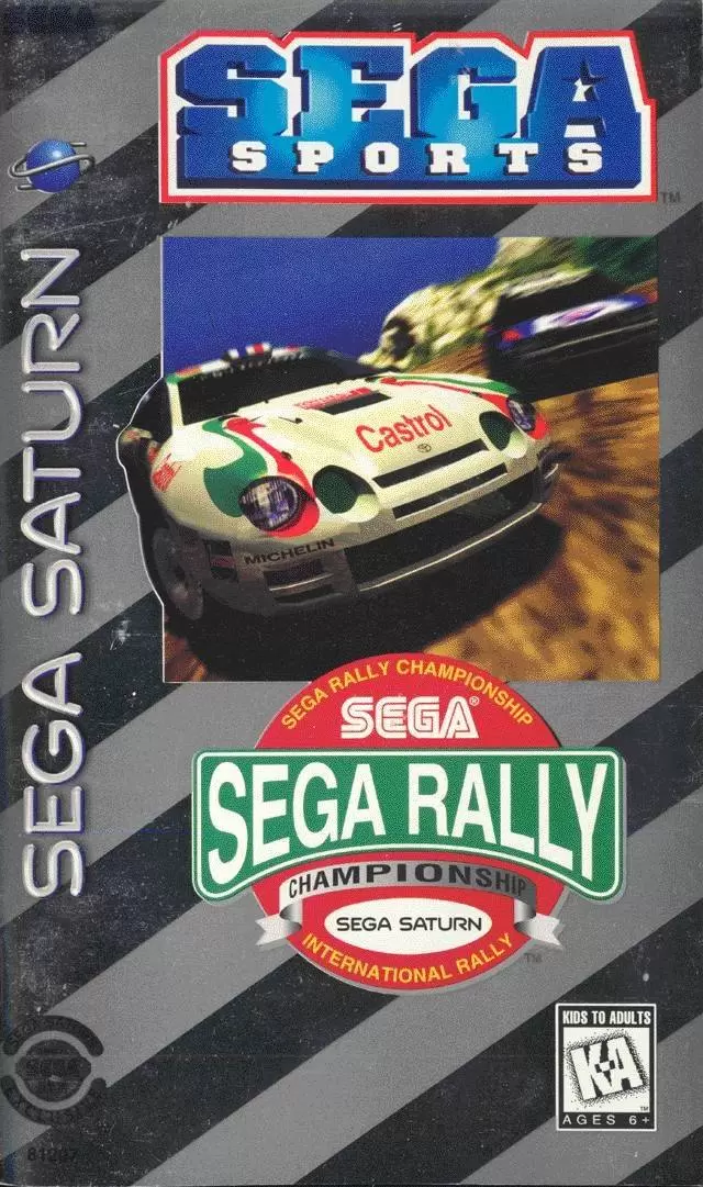 Jeux SEGA Saturn - Sega Rally Championship