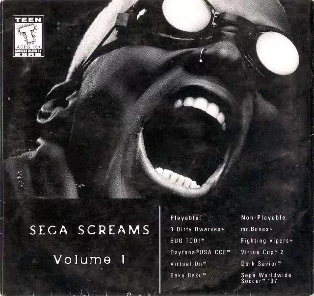 SEGA Saturn Games - Sega Screams Volume 1