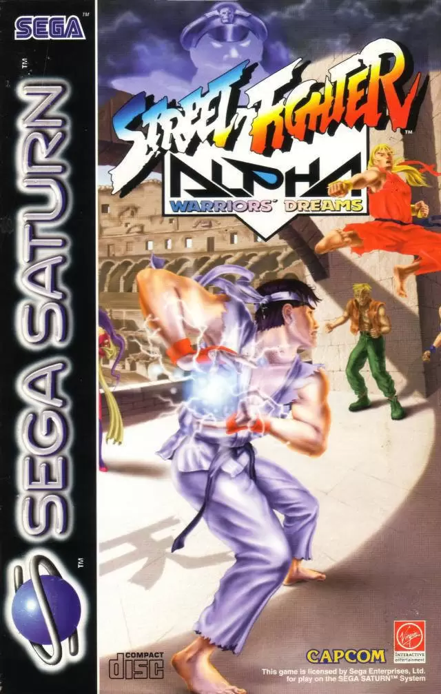 SEGA Saturn Games - Street Fighter Alpha: Warriors\' Dreams