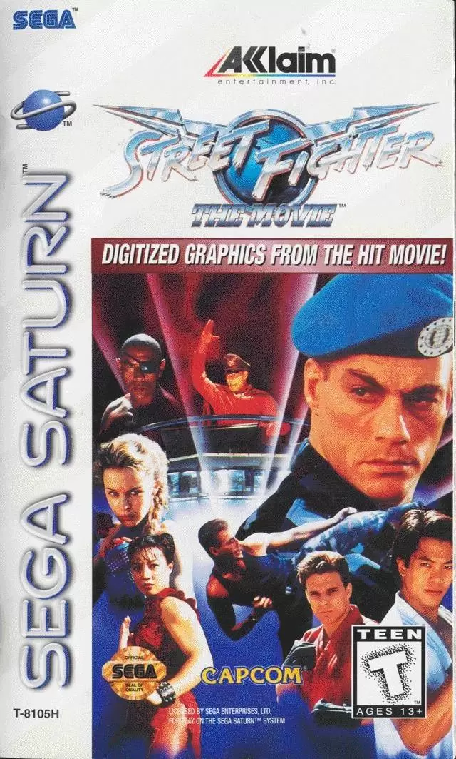 Jeux SEGA Saturn - Street Fighter: The Movie