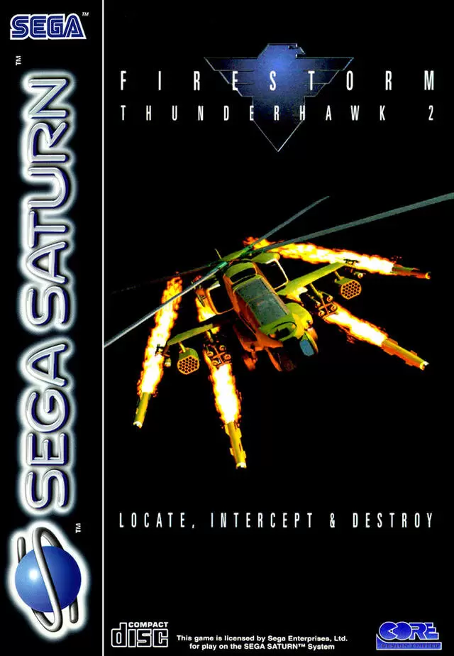 Jeux SEGA Saturn - Thunderstrike 2