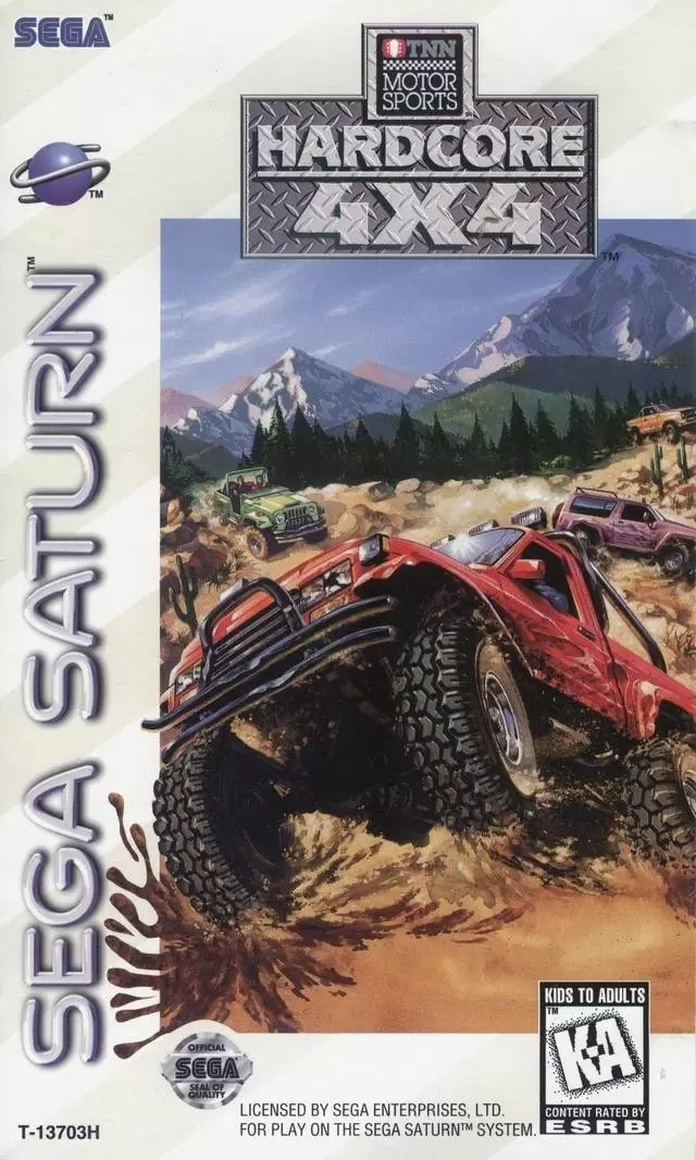 Jeux SEGA Saturn - TNN Motor Sports Hardcore 4X4