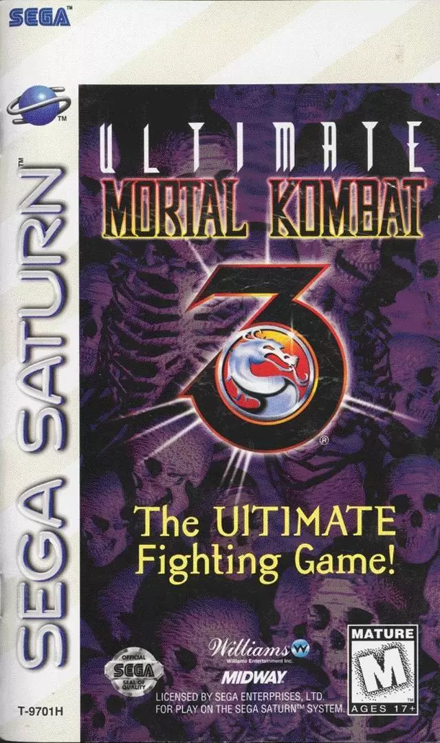 SEGA Saturn Games - Ultimate Mortal Kombat 3