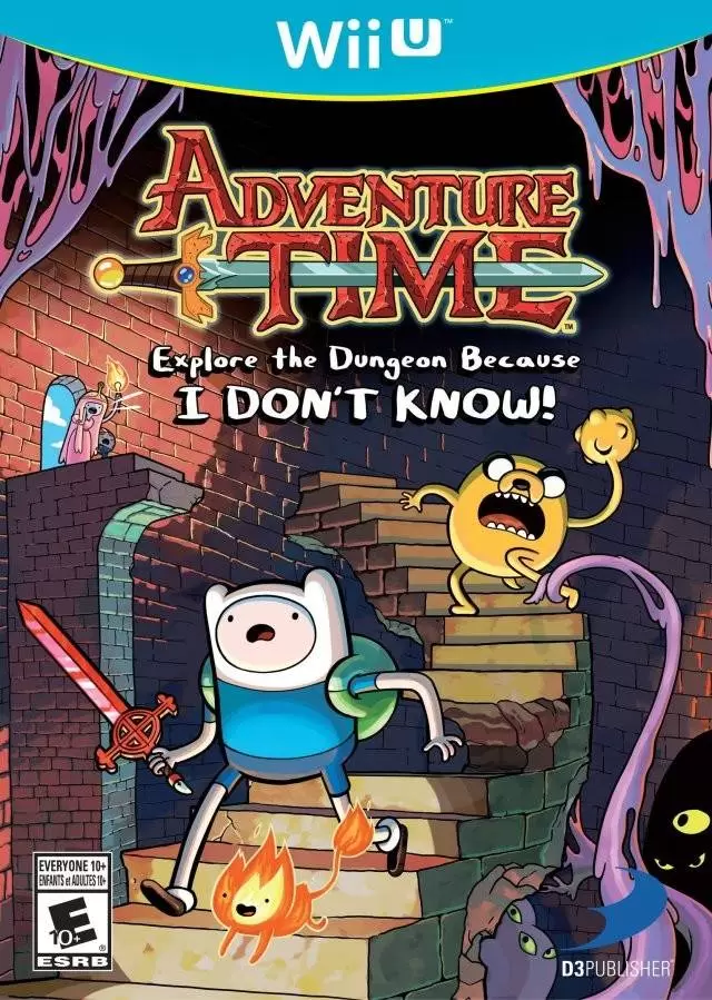 Jeux Wii U - Adventure Time: Explore the Dungeon Because I DON\'T KNOW!