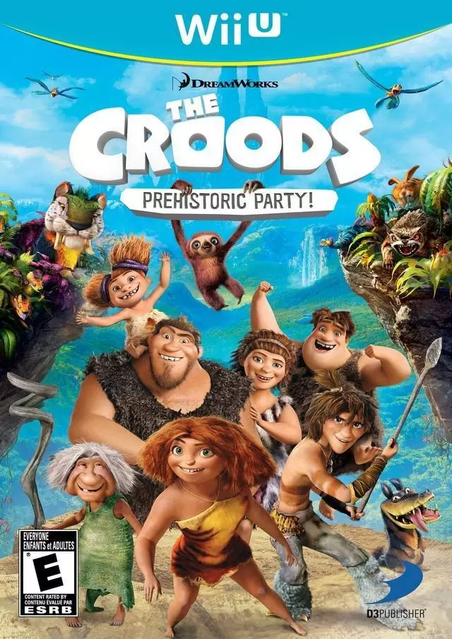 Wii U Games - The Croods : Prehistoric Party!
