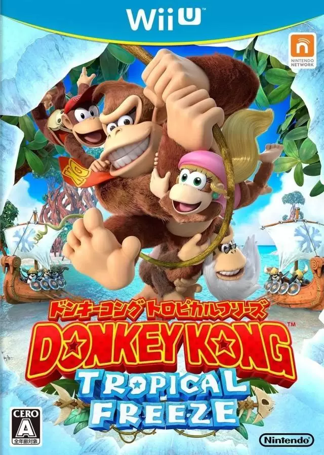 Jeux Wii U - Donkey Kong Country : Tropical Freeze