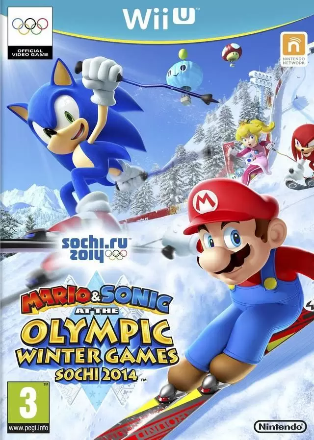 Wii U Games - Mario & Sonic at the Sochi 2014 Olympic Winter Games