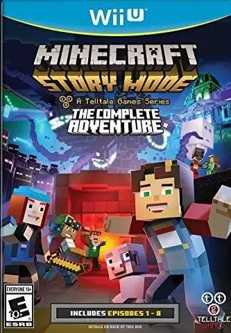 Jeux Wii U - Minecraft : Story Mode - A Telltale Games Series - The Complete Adventure