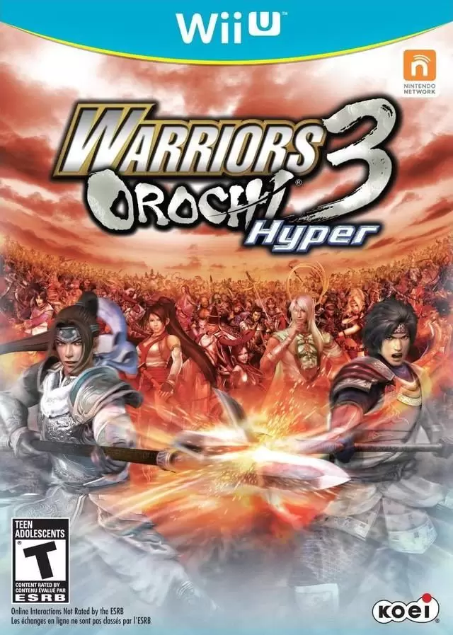 Jeux Wii U - Warriors 3 Orochi Hyper