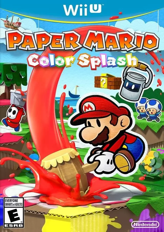 Jeux Wii U - Paper Mario : Color Splash