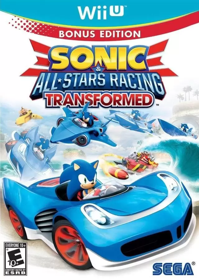 Wii U Games - Sonic & All-Stars Racing Transformed