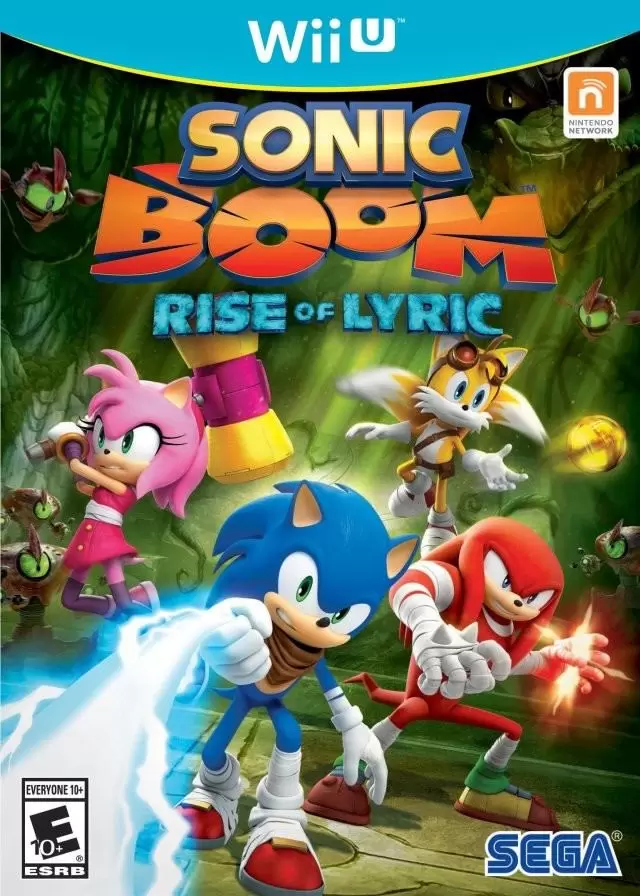 Jeux Wii U - Sonic Boom : Rise of Lyric