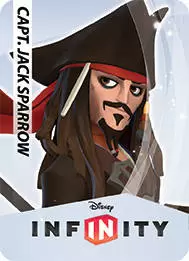 Disney Infinity 1.0 Cards - Jack Sparrow