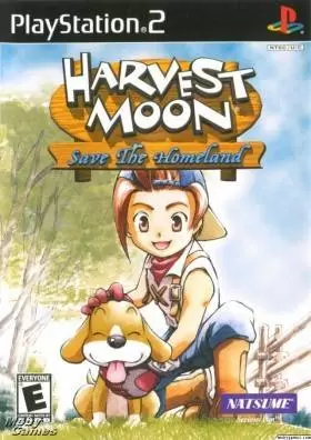 PS2 Games - Harvest Moon Save the Homeland