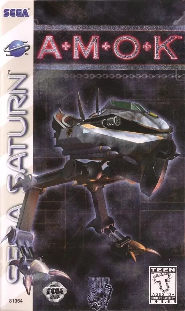 SEGA Saturn Games - Amok